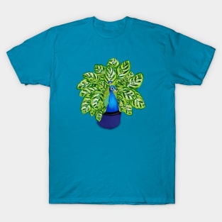 Peacock + Peacock Calathea plant T-Shirt